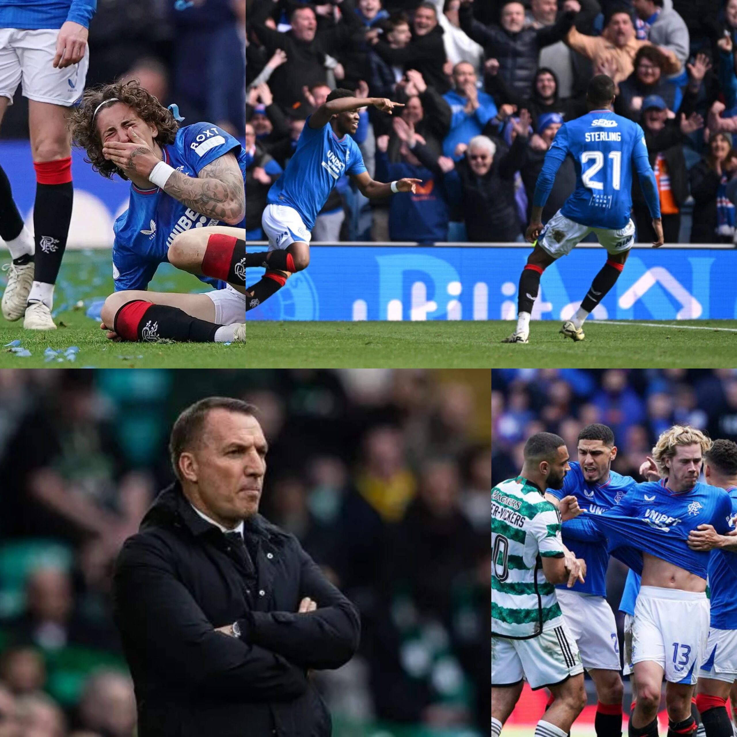 Reactions as Brendan Rodgers Applauds Outstanding Performance by Rangers Star Against Celtic