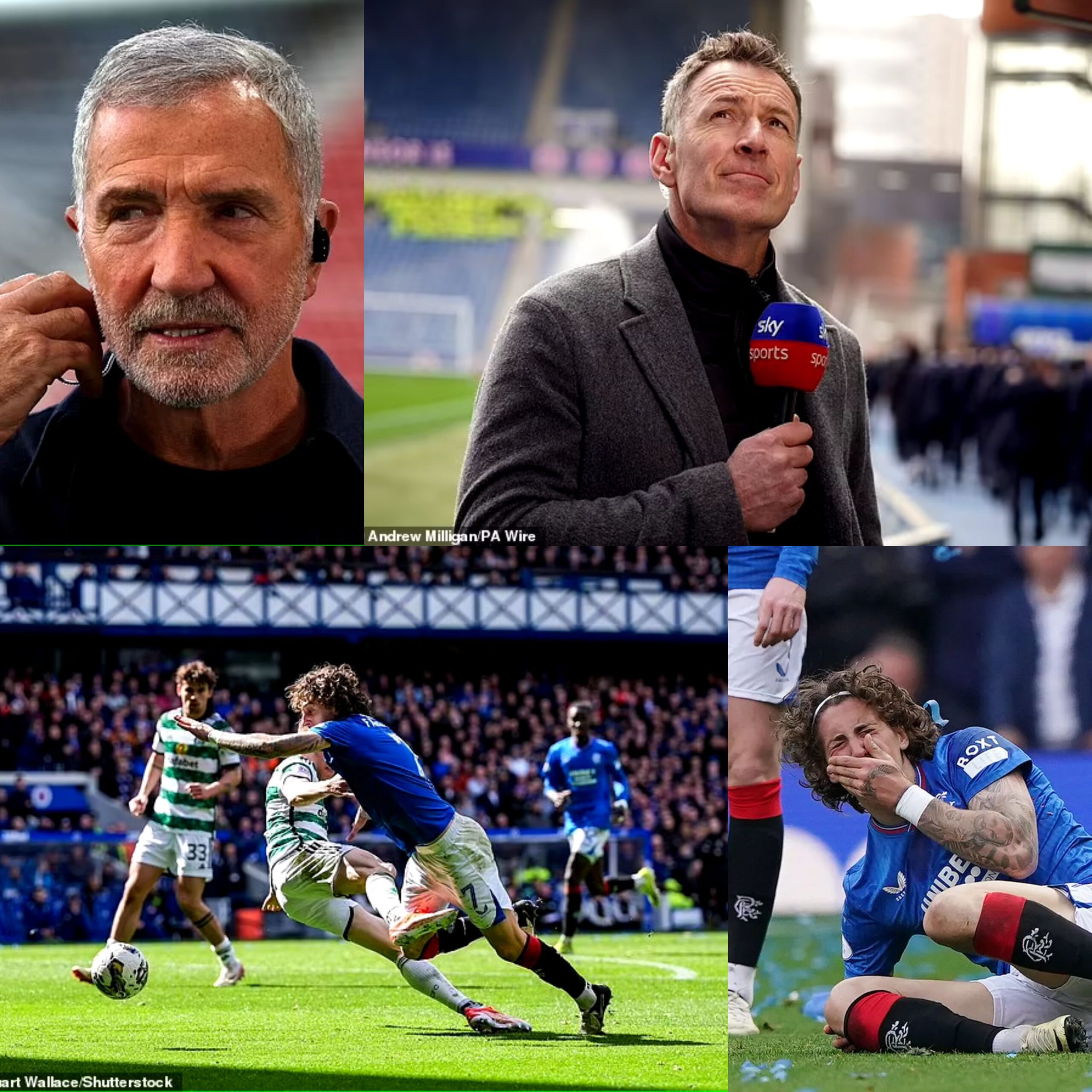 Graeme Souness SLAMS Celtic idol Chris Sutton for trying to SWAY VAR with ‘partisan’ comments following contentious Rangers penalty in dramatic Old Firm draw