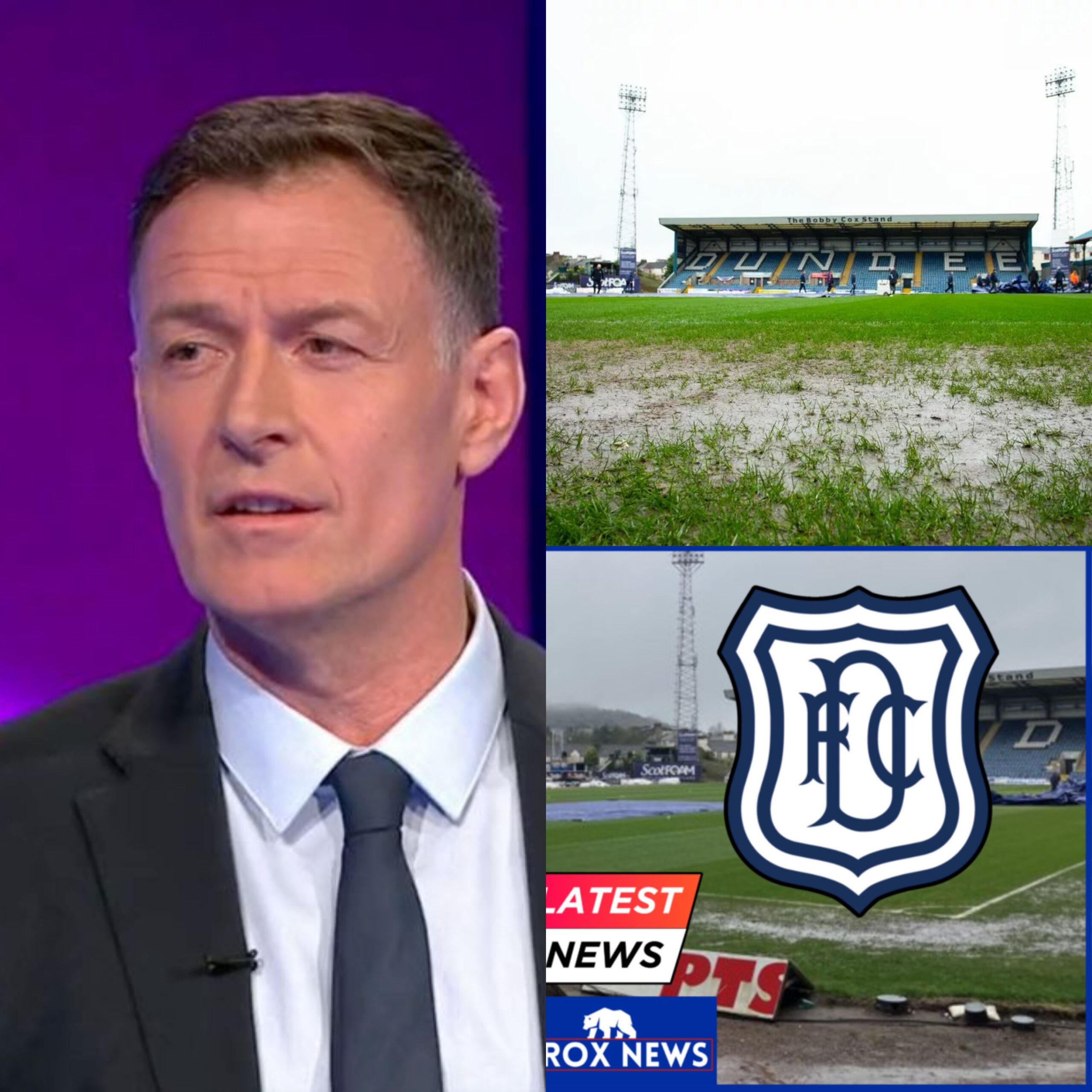 “Fiery Exchange: Chris Sutton and Ian Ladyman Spar Over Celtic’s Controversial Dundee Pitch Dispute”