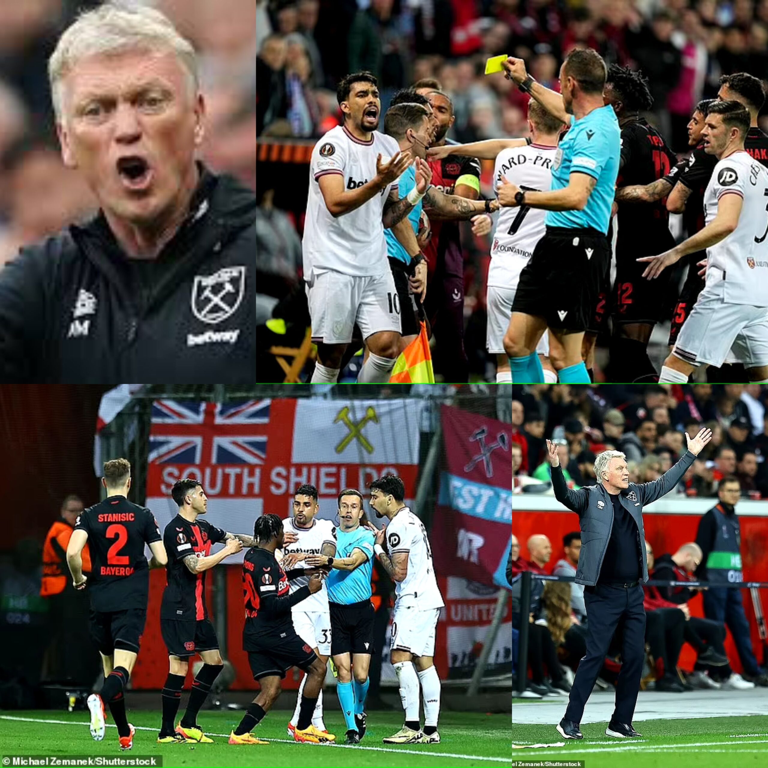 West Ham boss David Moyes slams ‘shocking’ Bayer Leverkusen for Lucas Paqueta’s yellow card ban ahead of crucial Europa League clash