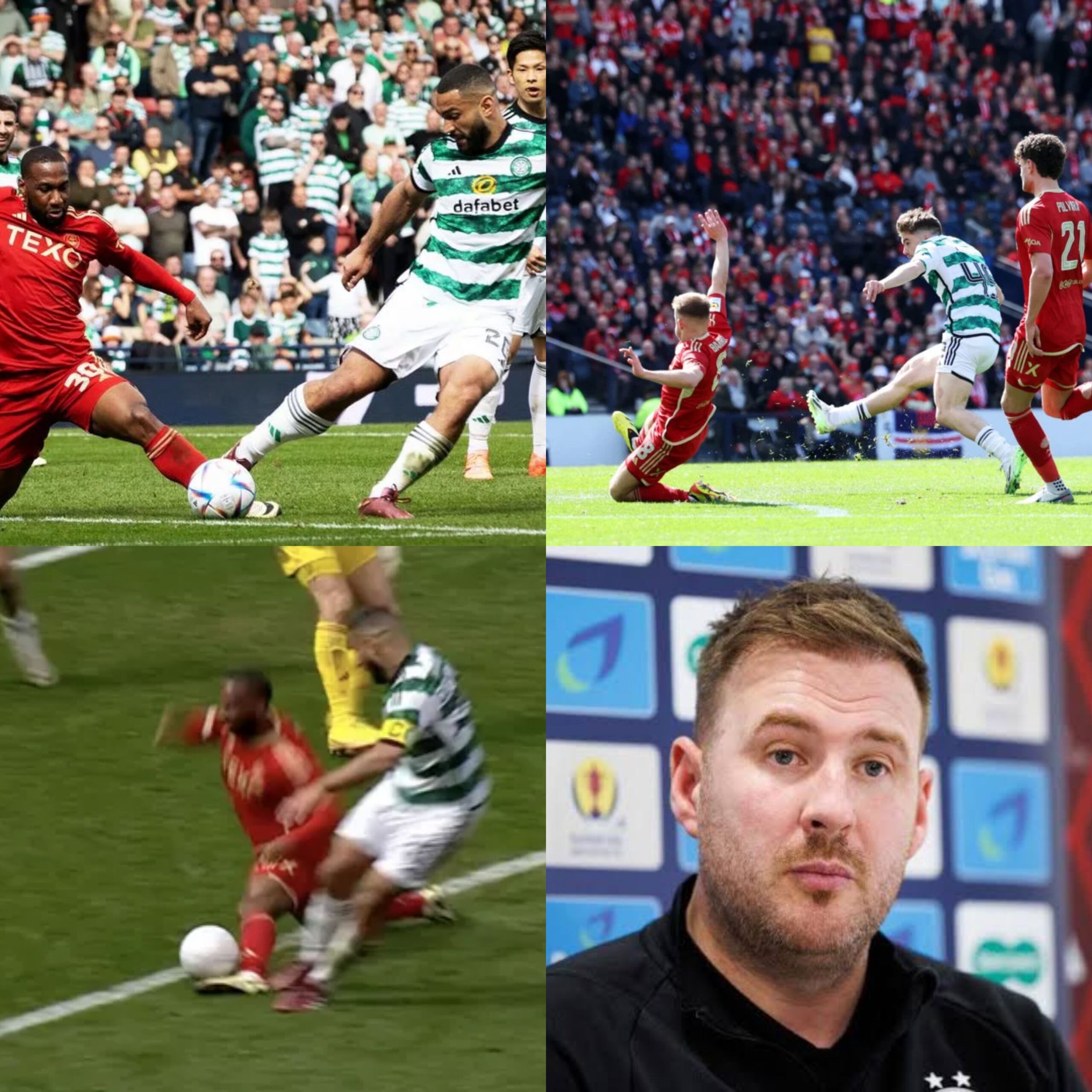 “Aberdeen Fans Left Outraged as Referee’s Baffling Decision Against Celtic Sparks Controversy”