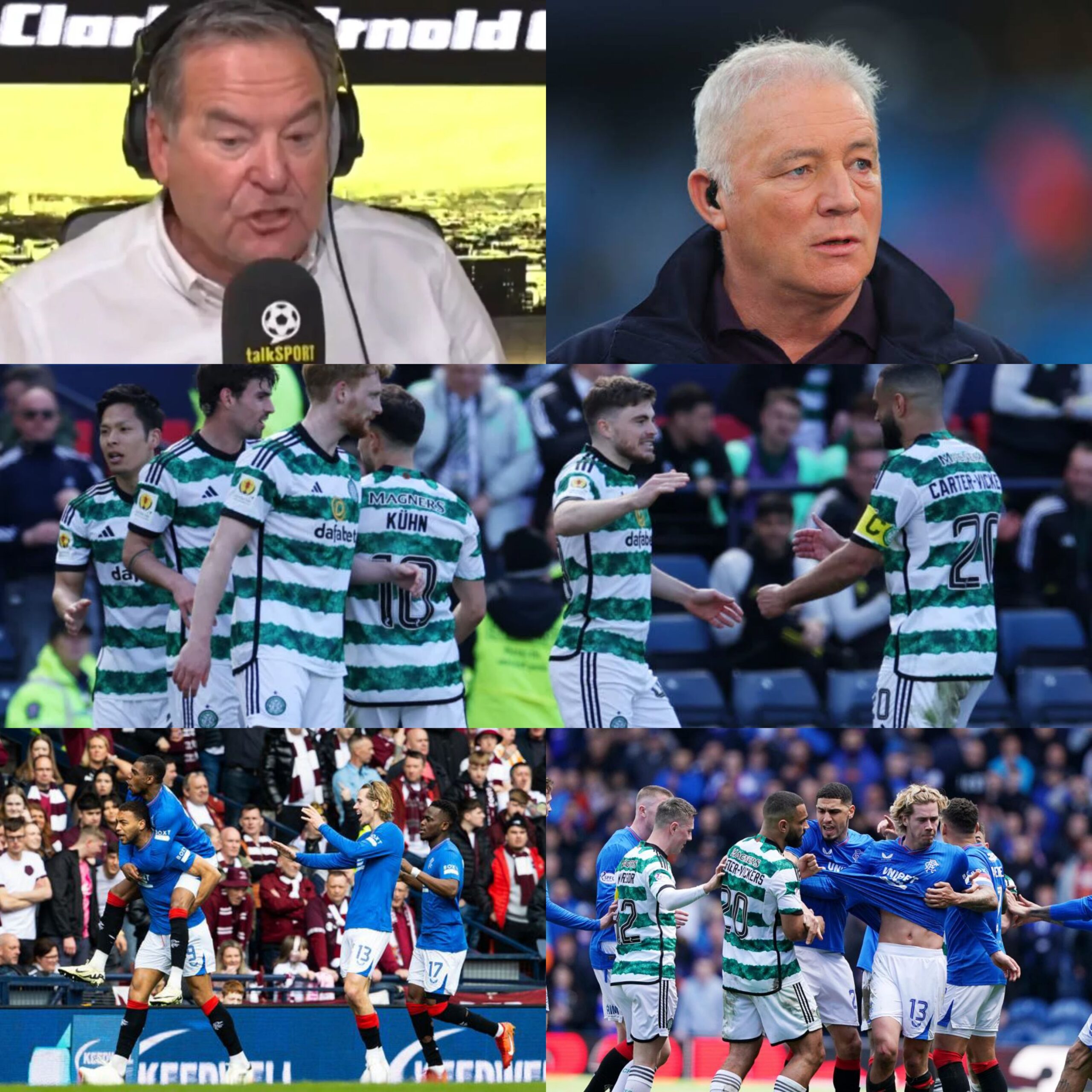 Massive OUTBURST: McCoist Absolutely RIPS Jeff Stelling After Heated Rangers v Celtic Clash On Live TV!