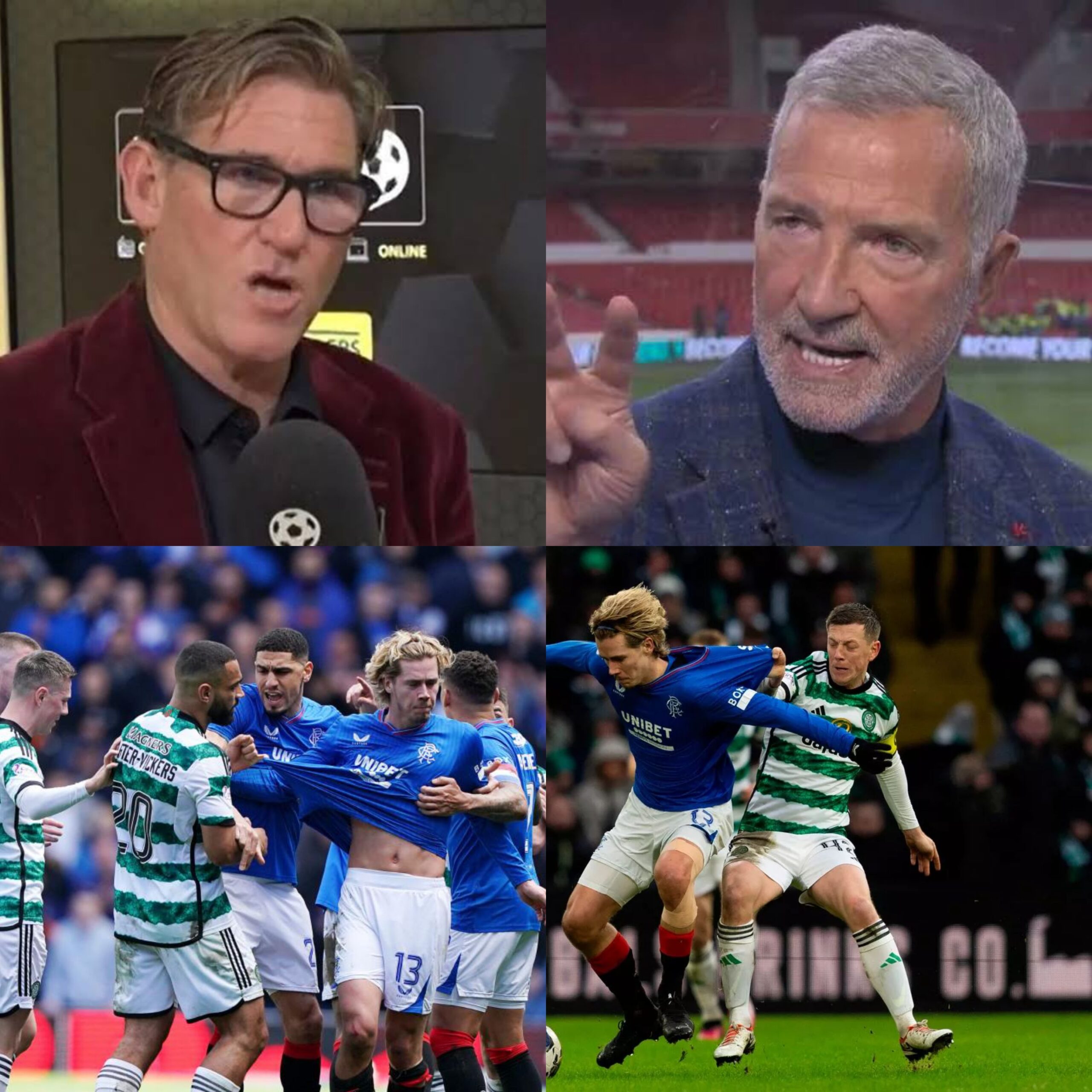 Ibrox icon slammed for ‘shameless Rangers favoritism’ in fiery live Clash as Celtic title argument ignites!