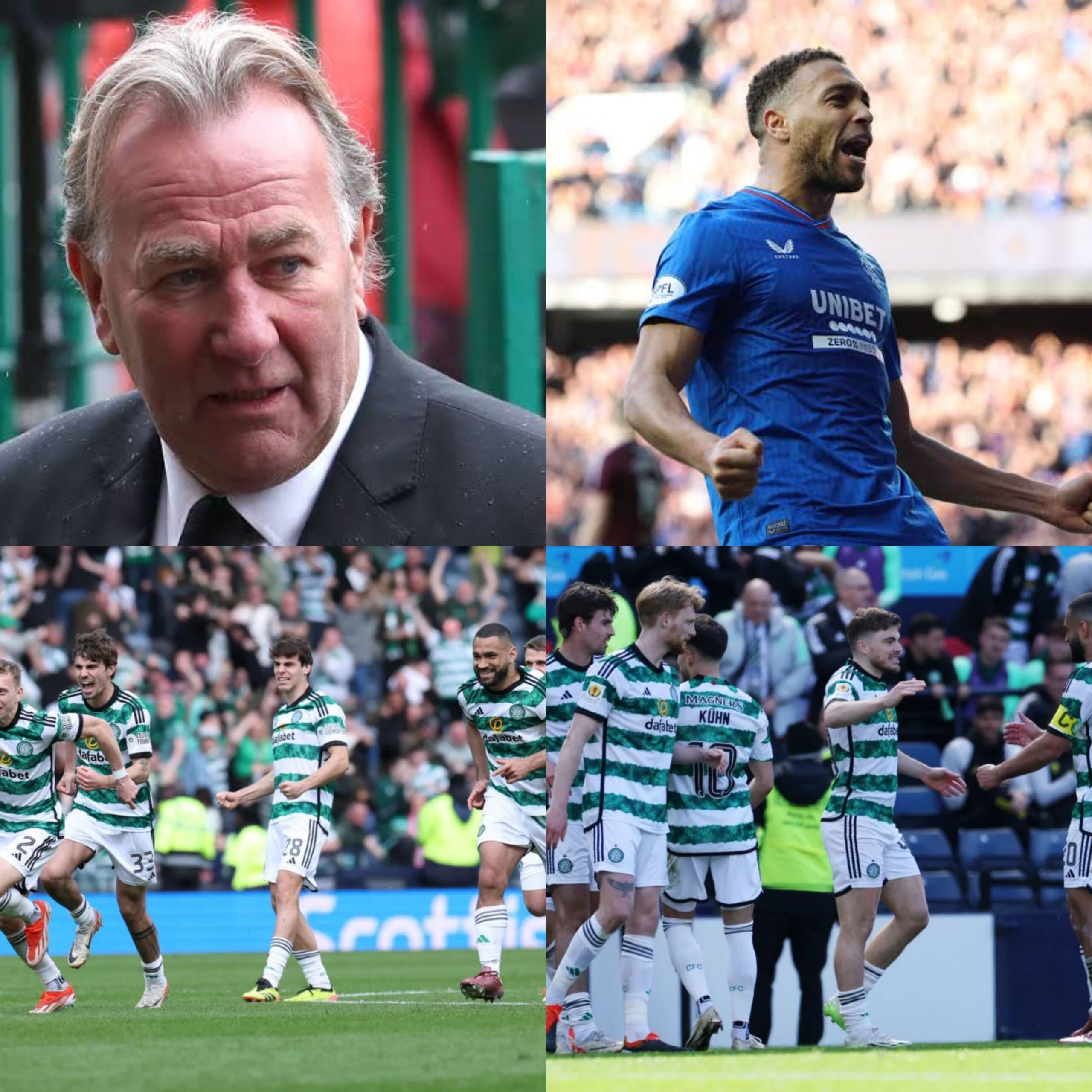 “Unbelievable” – Controversial Rough passionately defends Rangers ace Dessers with jaw-dropping comparison to Celtic star!