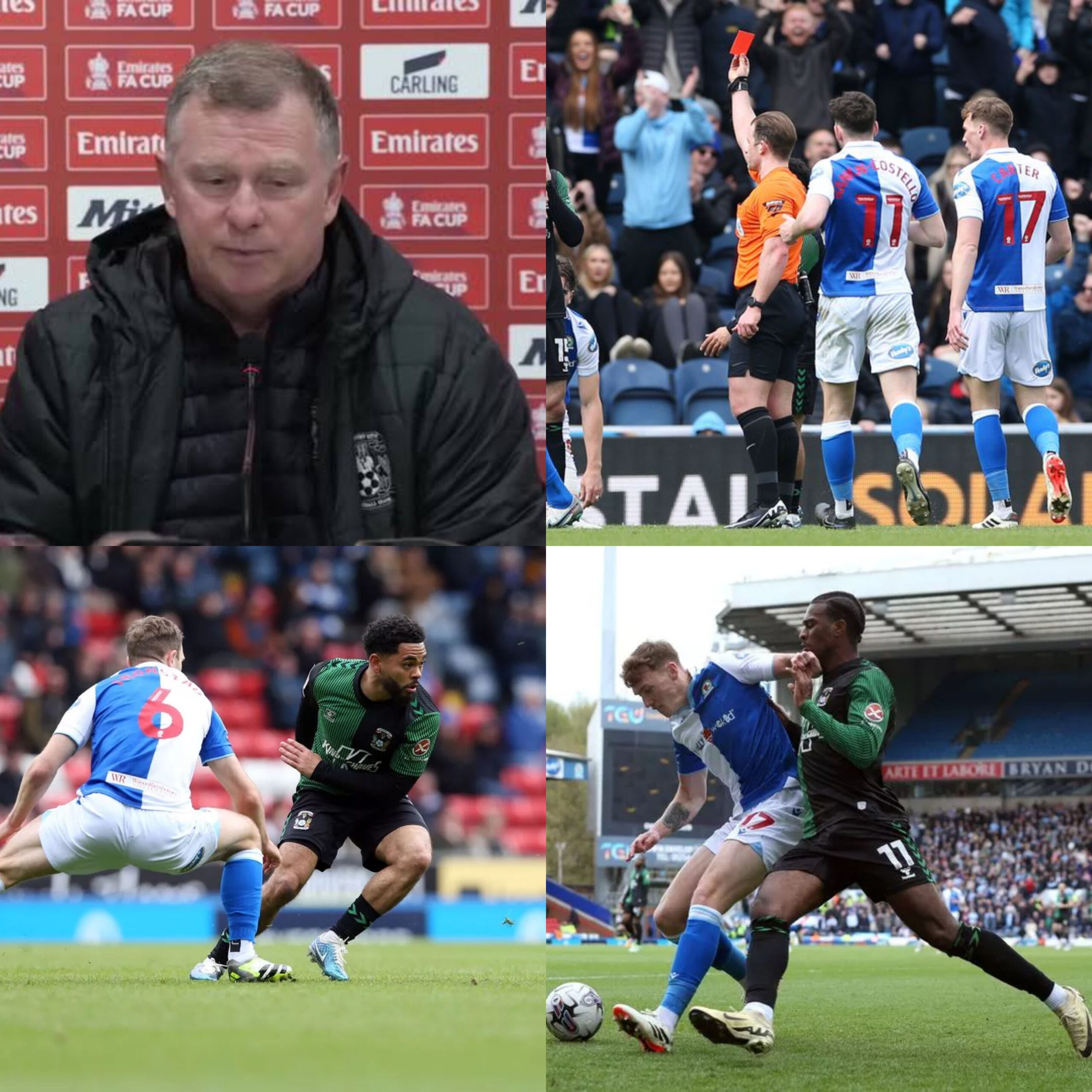 Coventry City boss Mark Robins drops bombshell about Liam Kitching and reveals stunning success after dramatic ten-man stalemate!