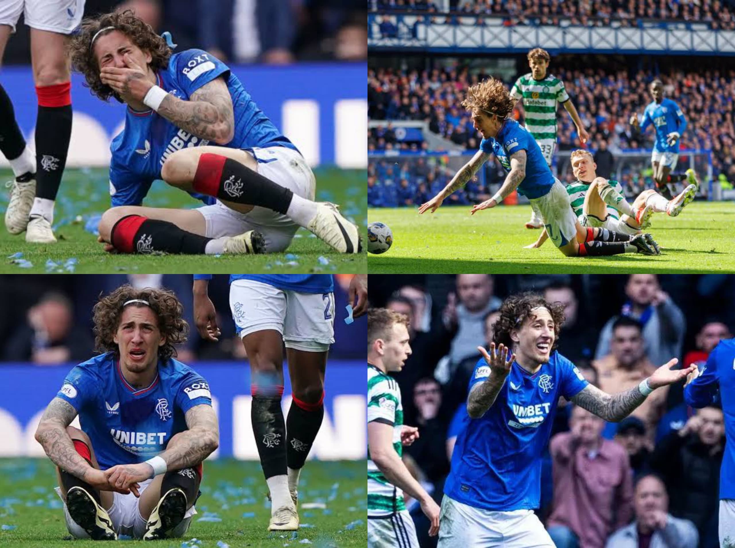 I don’t understand why old players from Rangers – and even some of the fans – criticised him after the Celtic game. It was a huge match but Rangers did NOTHING before Fabio won the penalty – Jorge Silva