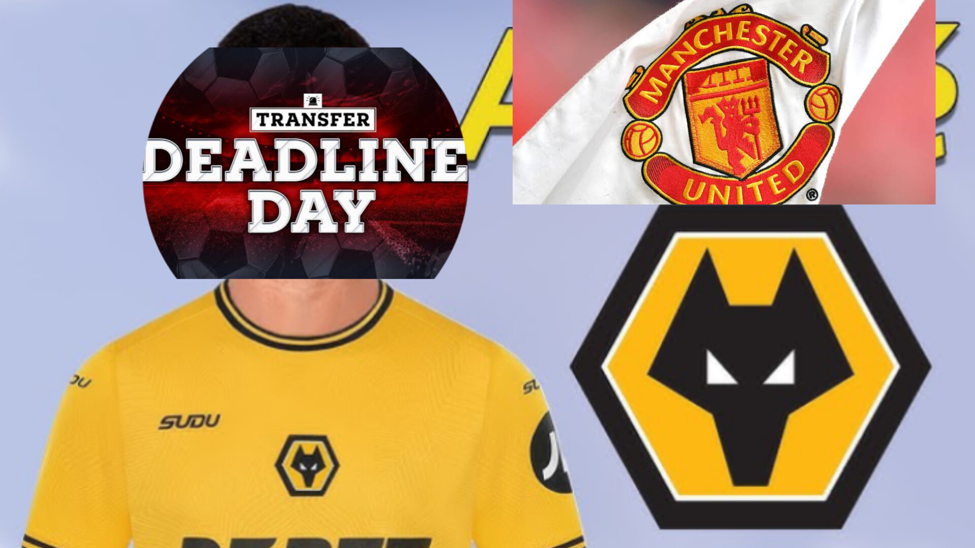 DEADLINE DEAL NOW CONFIRMED TO BE COMPLETED as Wolves in DESPERATE race to beat transfer deadline and scoop up £22m Brazilian rejected by Man UNITED