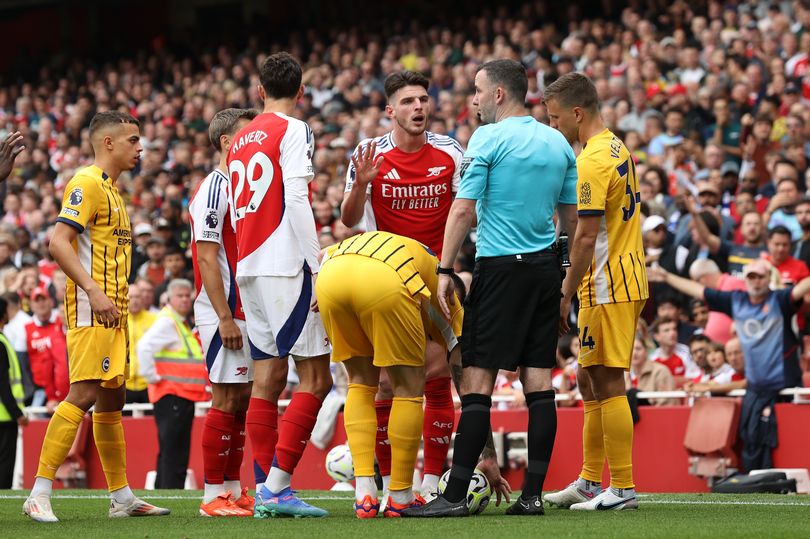 Former Premier League referee brutally slams Arsenal with raw, no-holds-barred truth about the controversial Declan Rice red card call