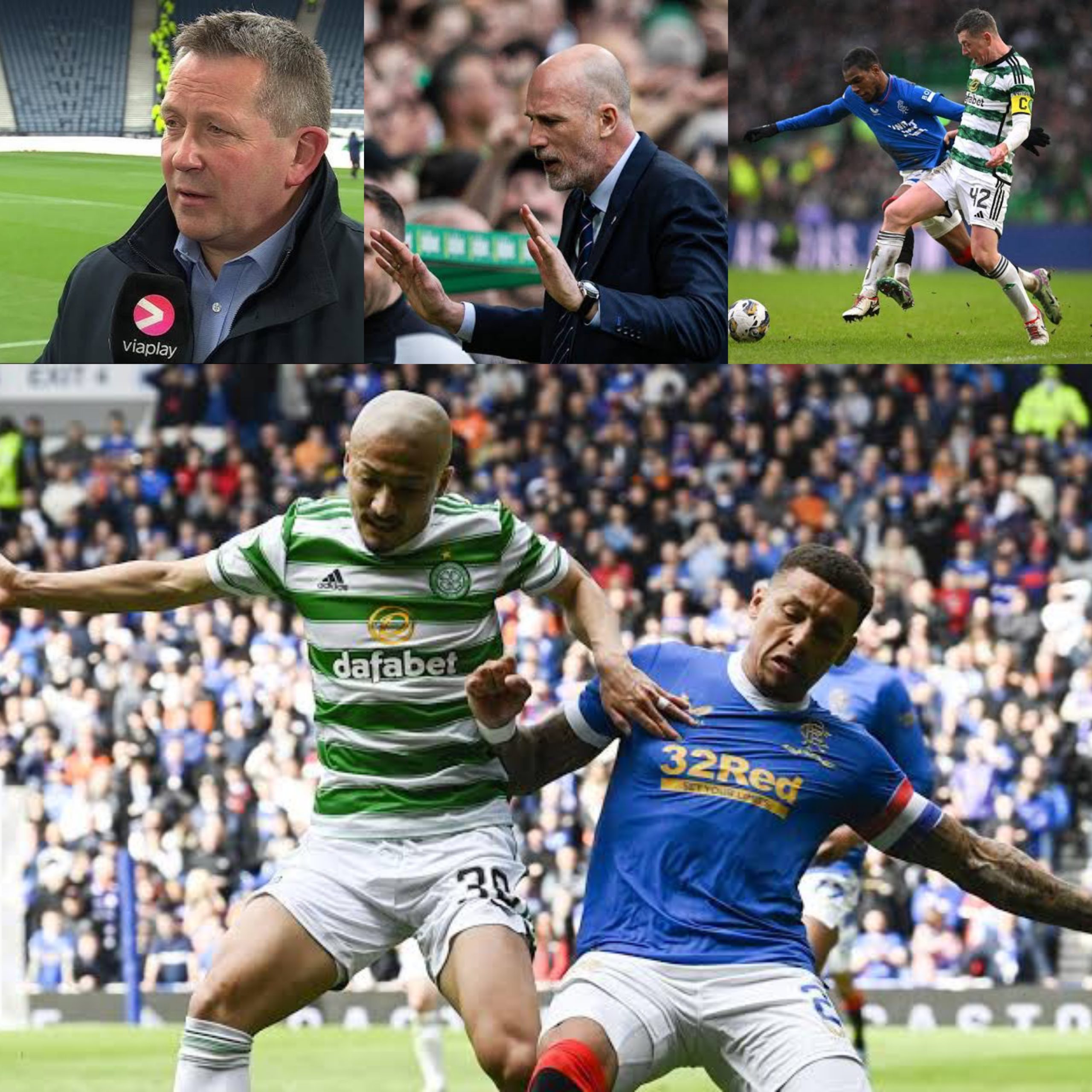 Savage Showdown: Celtic Star Delivers Ruthless On-Air Beatdown to Rangers Player in Most Brutal Roasting Ever Witnessed by any Pundit